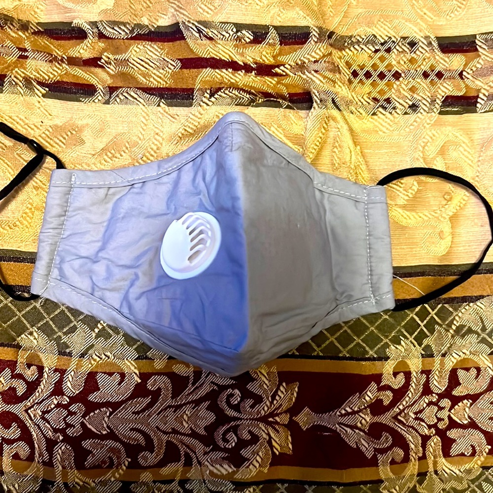 🔥"COOL GREY" FACE MASK WITH FILTER!:)